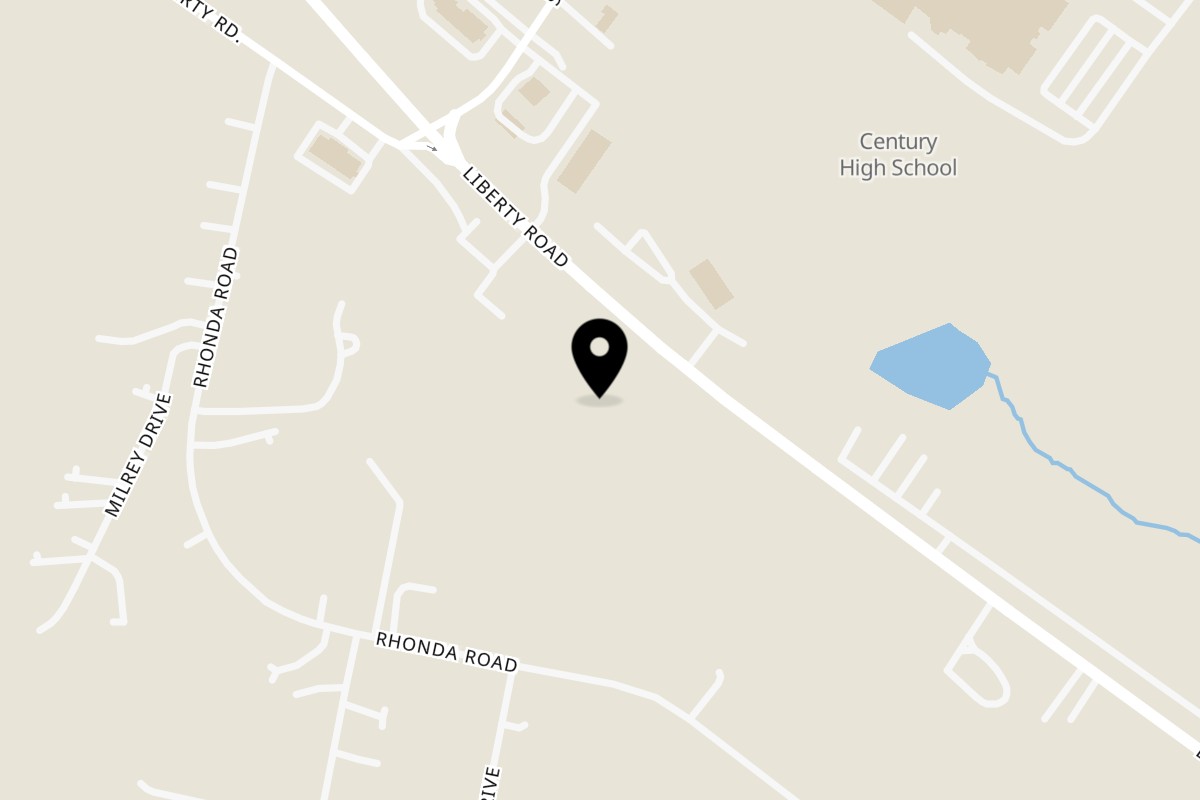 Map showing the location of Pho & Fresh Modern Viet Kitchen on 53 Liberty Rd #101 in Sykesville